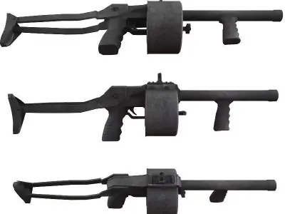 DAO 12 Low-poly 3D model