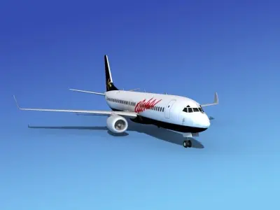 Boeing 737-800 Aloha Airlines 3D model