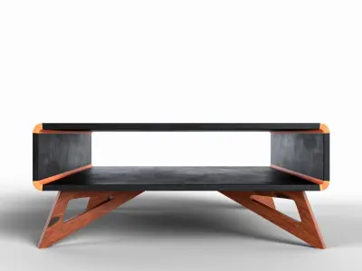 Coffe Table Free low-poly 3D model purchase
