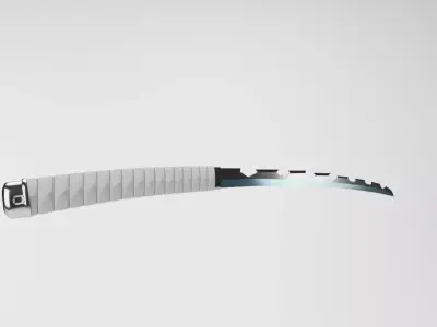 Hashibira Inosuke-Nichirin Sword from kimetsu No Yaiba 3D model