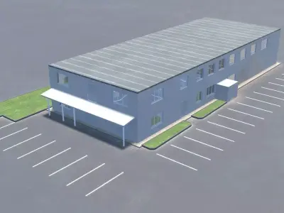  Building office v6 3D model