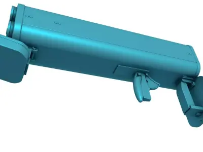 M202  Flash Grenade Rocket Launcher 3D print model