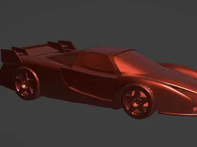 Ferrari FXX Free 3D model