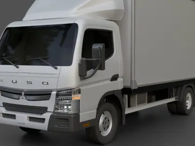 Mitsubishi Fuso Canter 515 3D model
