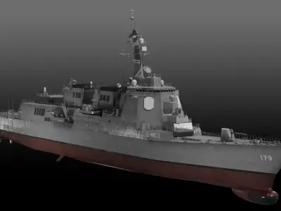 JS Maya DDG-179 3D model