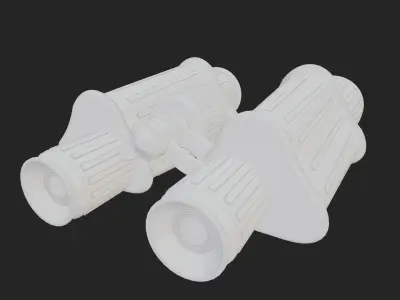 binocular Binocular 3D model mid poly Free 3D model