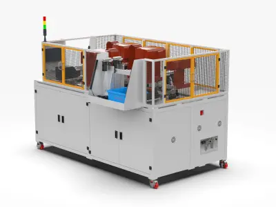 Automatic Wire Secondary Processing Equipment 3D model