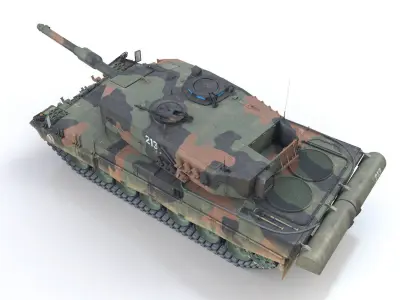 Panzer 87 Leopard - 213 - Swiss Army 3D model