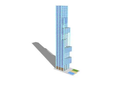 Commercial high-rise re 02 3D model