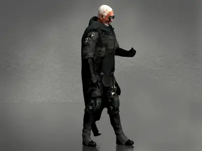 Malcolm Beach from Oblivion Low-poly 3D model