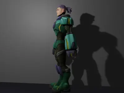 Cyborg  3D model