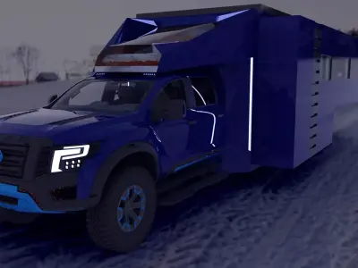 Nissan Titan Valkiria House Edition Free 3D model