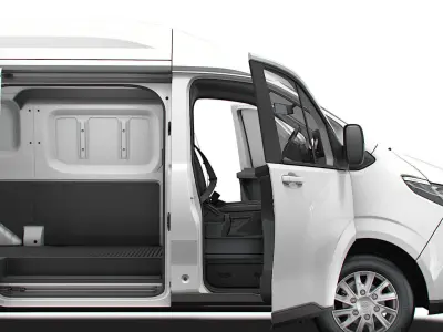 Maxus eDeliver 7 L1H2 HQ Interior 2026 3D model