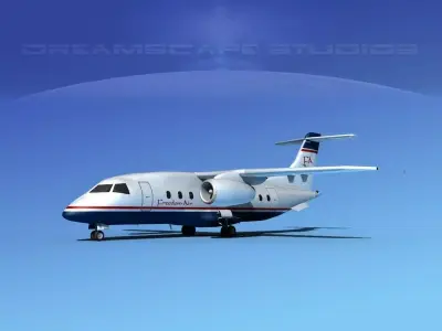 Dornier 328Jet Freedom Air 3D model