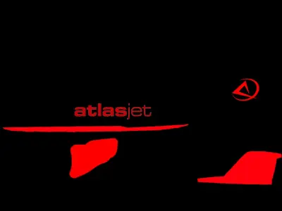 Jet Aircraft Low-poly 3D model