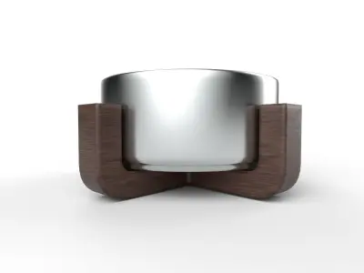 Pet Bowl M14 Low-poly 3D model