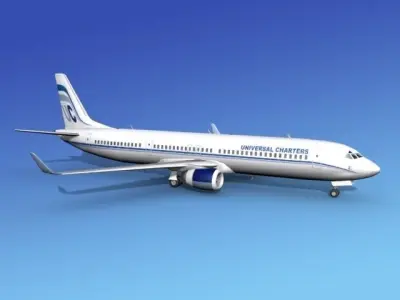Boeing 737-900ER Universal Charters 3D model