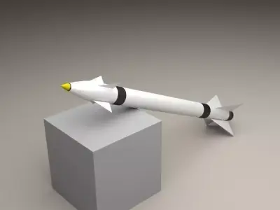 Missile Free 3D model