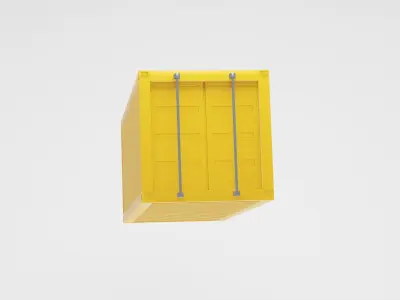 Shipping container 3D model