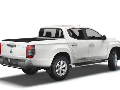 Mitsubishi L200 UK-spec Warior 2021 3D model