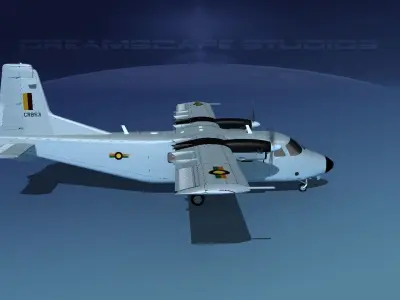 Harbin Y-12 II Sri Lanka Air Force 3D model