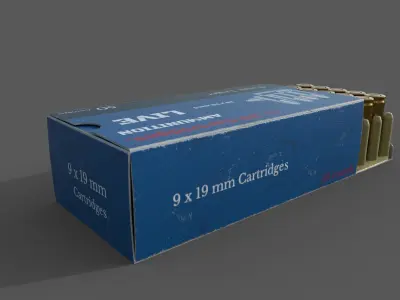 Ammo box 3D model