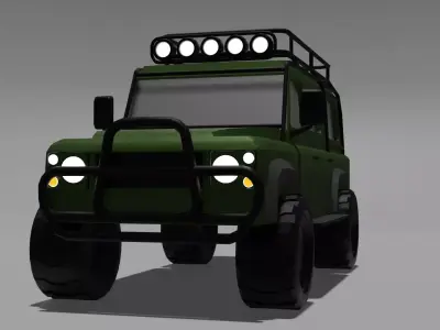 Land Rover Defender 3D model