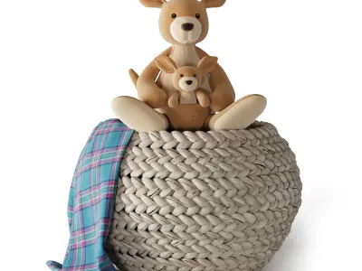 Kids Room Decor 14 3D model