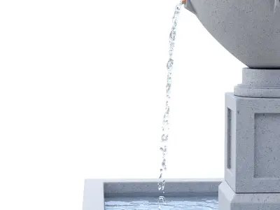 Campania - Rittenhouse Fountain 3D model