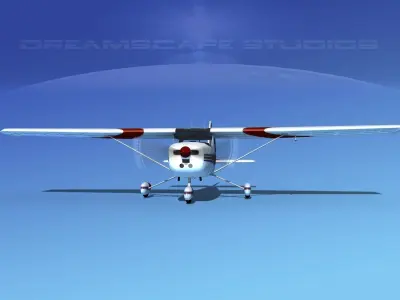Cessna 150 Aerobat V04 3D model