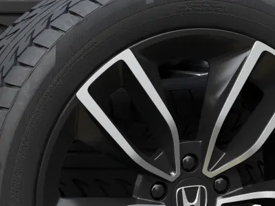 Honda wheels 3D model