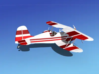 Stolp Starduster SA100 V12 3D model