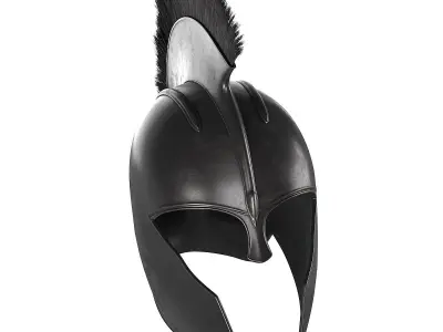 Achilles helmet 3D model