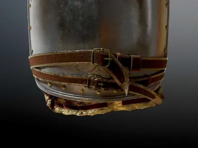 SOLDIER Napoleon Cuirass 3D model