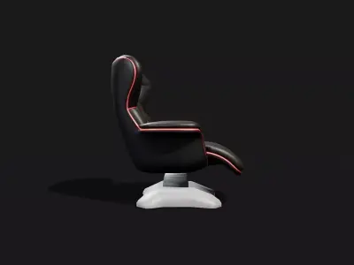 Gaming chair Free low-poly 3D model