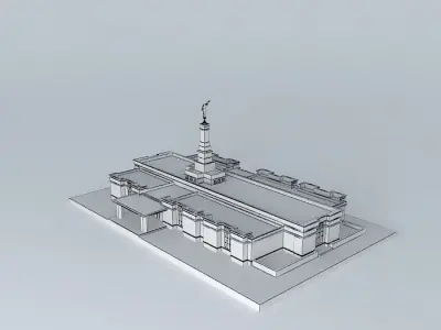 Regina Saskatchewan Temple Free 3D model
