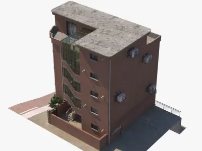 Bomung-ro Building 3D model