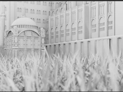 3d mahal shah palace in abu dhabi 3D model