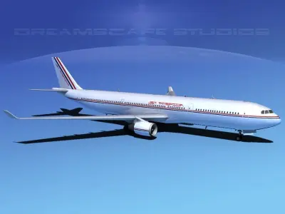 Airbus A330-300 Jet America 3D model