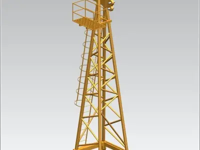 TOWER CRANE -Apex- Free 3D model