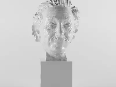 Albert Einstein 3D print model
