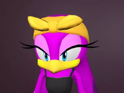 wave riders 3D model