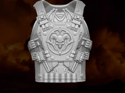 Hell Trooper Kit 3D printable files for Action Figures 3D print model