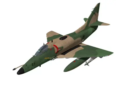 Douglas A-4SU Super Skyhawk 3D model