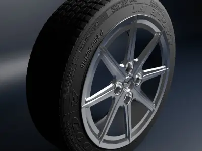 Mazda MX5 Rim 3D model