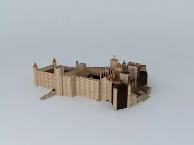 Royal Monastery of Santa Maria. Guadalupe Free 3D model
