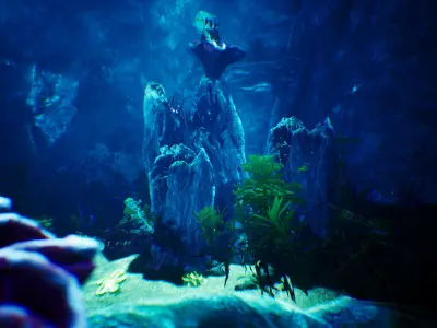 Underwater World  70 Assets Low-poly 3D model