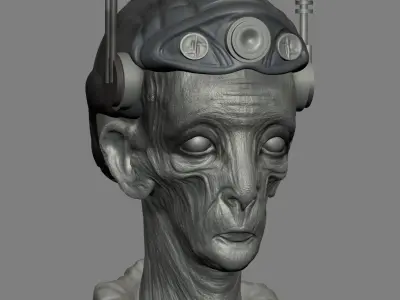 Full Body Sci Fi Creature  3D print model purchase