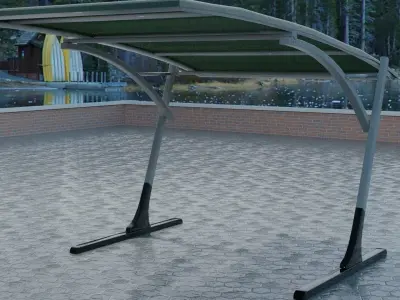 car shelter Free 3D model