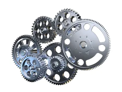 Gear mechanism v3 3D model